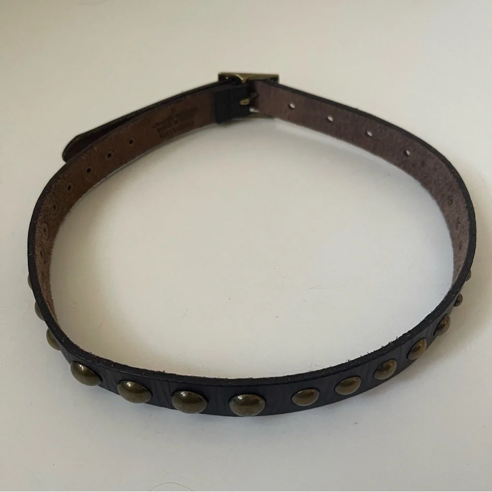 Crewcuts Kid’s Leather Belt with Studs